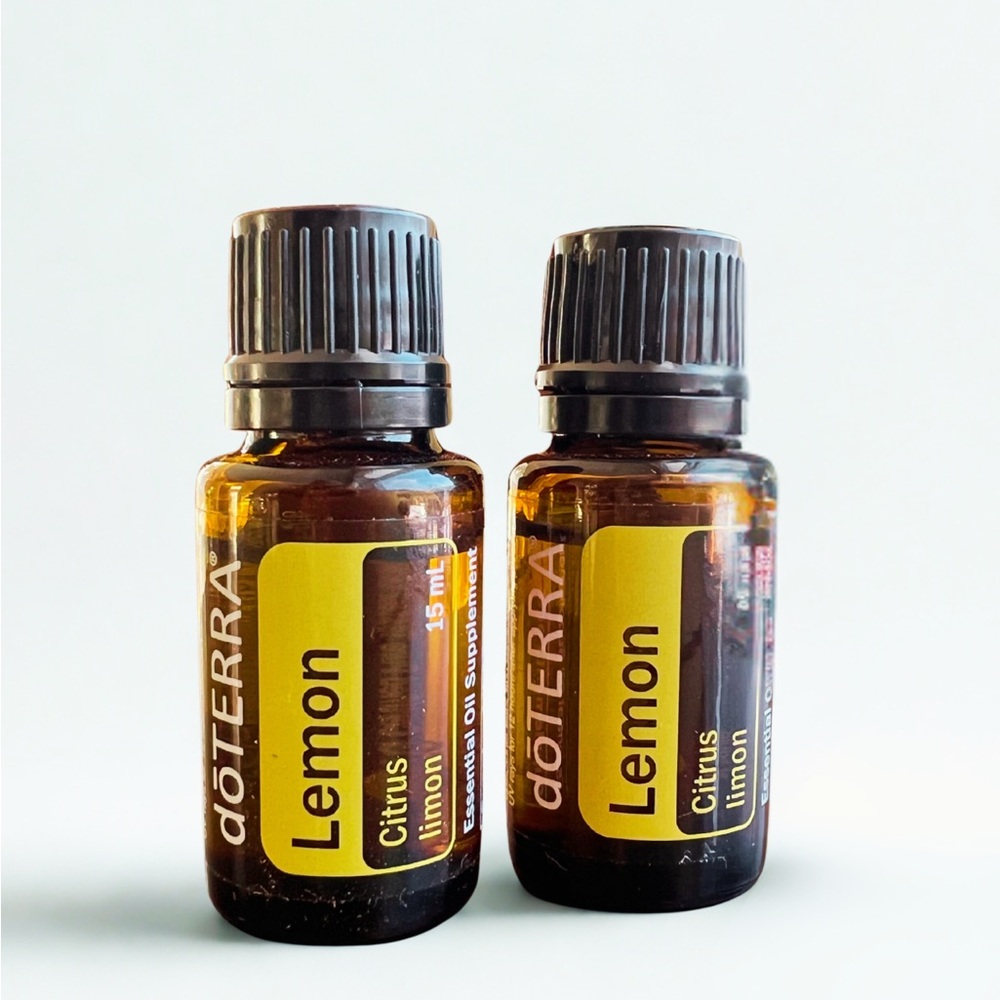 🍋✨ doTERRA Lemon Essential Oil | 2 Bottles | New & Sealed | Exp 2029 ✨🍋